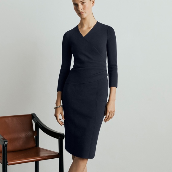 NWT The FOLD Valerio Sculpt Knit Dress US 8 UK 12 - Picture 13 of 13